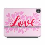 Love Hearts Magic Keyboard for iPad Series Skin