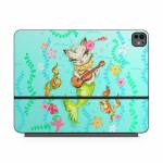 Merkitten with Ukelele Magic Keyboard for iPad Series Skin