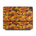 Orange Camo Magic Keyboard for iPad Series Skin