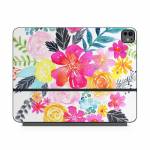 Pink Bouquet Magic Keyboard for iPad Series Skin