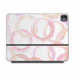 Pink Circles Magic Keyboard for iPad Series Skin