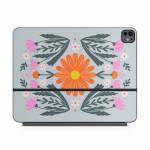Pink and Orange Flowers Magic Keyboard for iPad Series Skin
