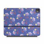 Purple Flowers Magic Keyboard for iPad Series Skin