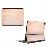 Rose Gold Marble Magic Keyboard for iPad Series Skin