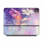 Sketch Flowers Lily Magic Keyboard for iPad Series Skin