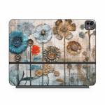 Steampunk Flowers Magic Keyboard for iPad Series Skin