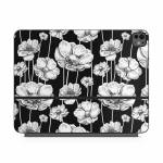Striped Blooms Magic Keyboard for iPad Series Skin