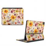 Summer Watercolor Sunflowers Magic Keyboard for iPad Series Skin
