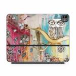 Surreal Owl Magic Keyboard for iPad Series Skin