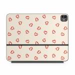 Tumbling Valentines Magic Keyboard for iPad Series Skin