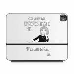 Underestimate Me Magic Keyboard for iPad Series Skin