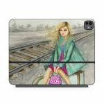 Lulu Waiting by the Train Tracks Magic Keyboard for iPad Series Skin
