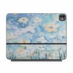 White & Blue Magic Keyboard for iPad Series Skin