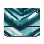 Watercolor Chevron Magic Keyboard for iPad Series Skin