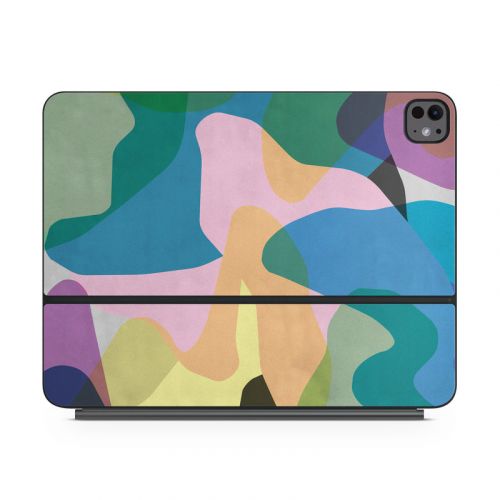 Abstract Camo Magic Keyboard for iPad Series Skin