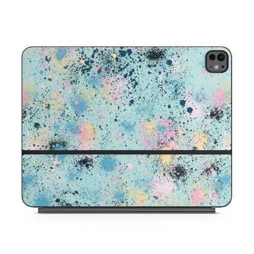 Abstract Ink Splatter Magic Keyboard for iPad Series Skin