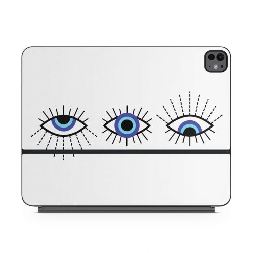 Blue Eyes Magic Keyboard for iPad Series Skin