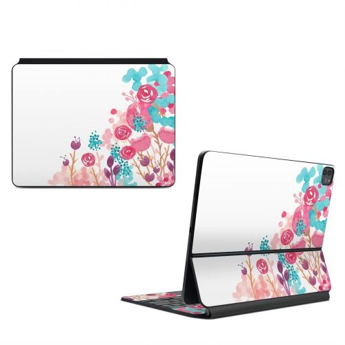 Blush Blossoms Magic Keyboard for iPad Series Skin