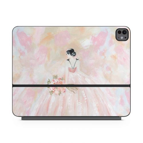 Blush Glam Girl Magic Keyboard for iPad Series Skin