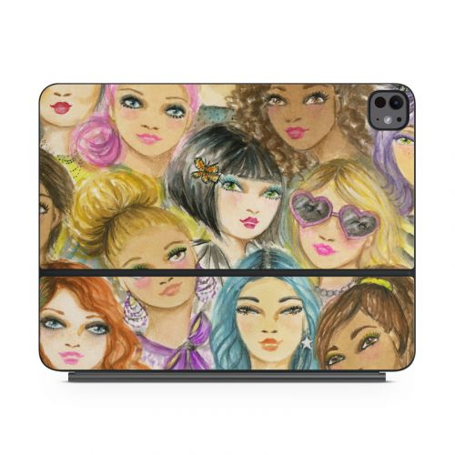 Bold & Bright Magic Keyboard for iPad Series Skin