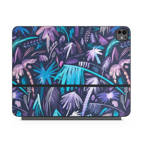 Brushstroke Palms Magic Keyboard for iPad Series Skin