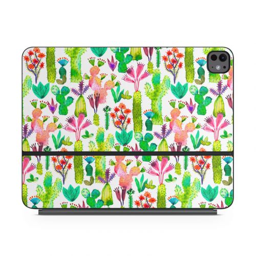 Cacti Garden Magic Keyboard for iPad Series Skin