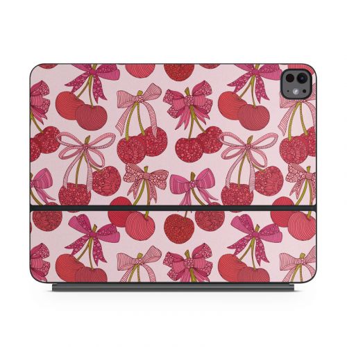 Cherry with Bows Magic Keyboard for iPad Series Skin
