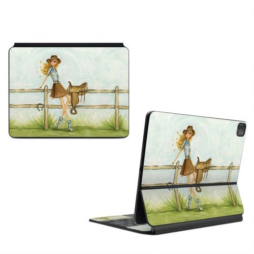 Cowgirl Glam Magic Keyboard for iPad Series Skin