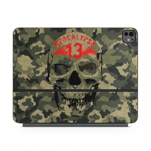 Camo Skull Magic Keyboard for iPad Series Skin