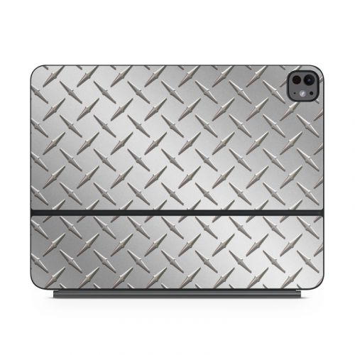 Diamond Plate Magic Keyboard for iPad Series Skin