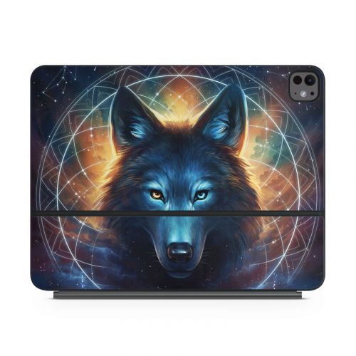 Dreamcatcher Wolf Magic Keyboard for iPad Series Skin