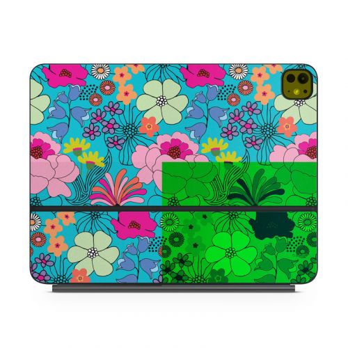 English Garden Magic Keyboard for iPad Series Skin