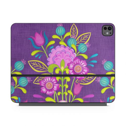 Floral Bouquet Magic Keyboard for iPad Series Skin