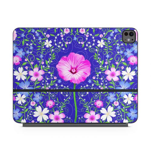 Floral Harmony Magic Keyboard for iPad Series Skin