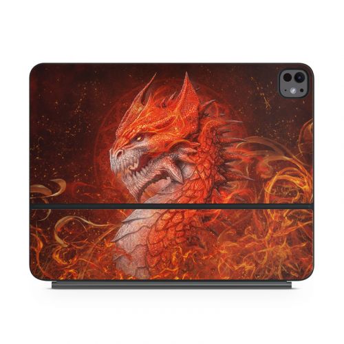 Flame Dragon Magic Keyboard for iPad Series Skin