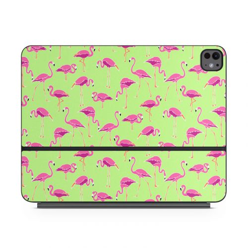 Flamingo Day Magic Keyboard for iPad Series Skin