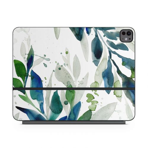 Floating Leaves Magic Keyboard for iPad Series Skin