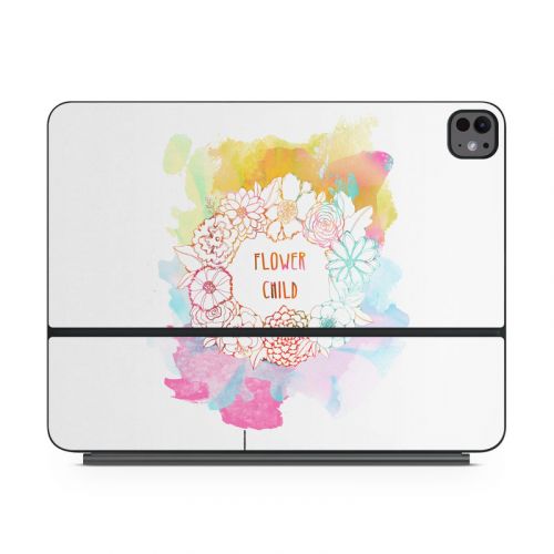 Flower Child Magic Keyboard for iPad Series Skin