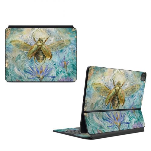 When Flowers Dream Magic Keyboard for iPad Series Skin