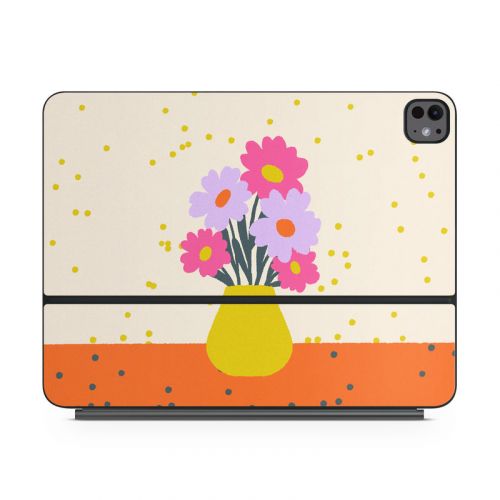 Flowers In A Vase Magic Keyboard for iPad Series Skin