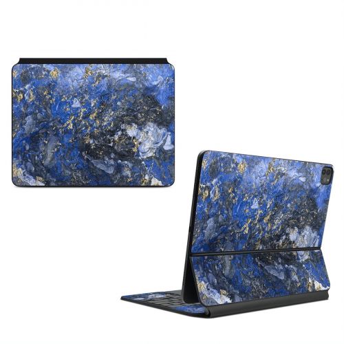 Gilded Ocean Marble Magic Keyboard for iPad Series Skin