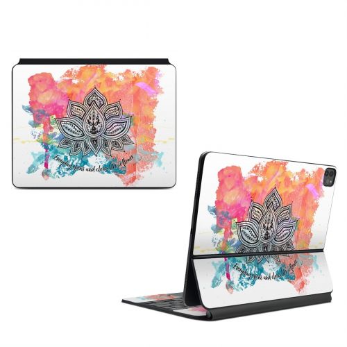 Happy Lotus Magic Keyboard for iPad Series Skin