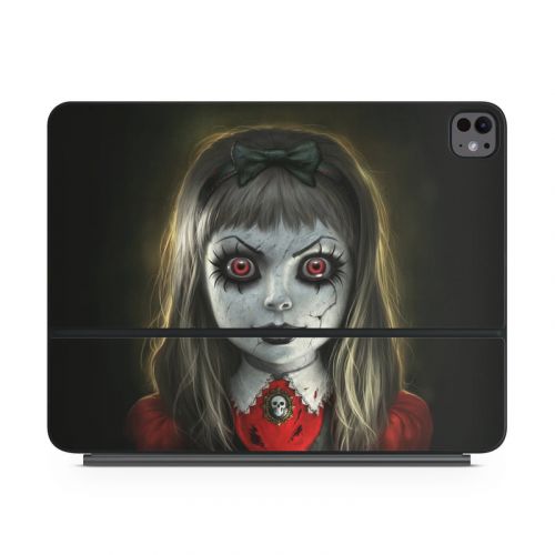 Haunted Doll Magic Keyboard for iPad Series Skin