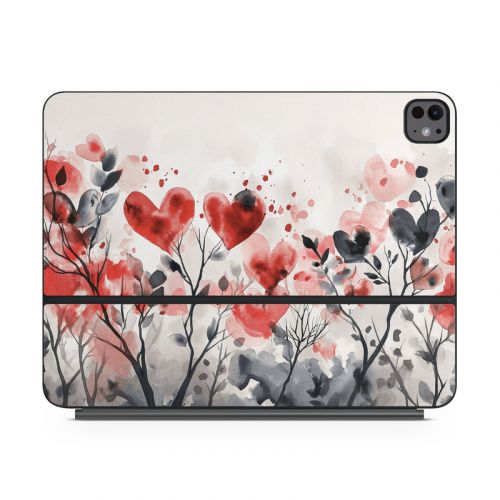 Heart Garden Magic Keyboard for iPad Series Skin