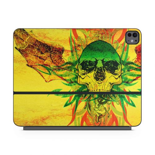Hot Tribal Skull Magic Keyboard for iPad Series Skin