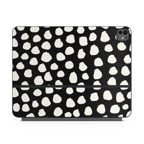 Inky Spots Black Magic Keyboard for iPad Series Skin
