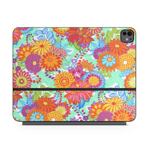 Jubilee Blooms Magic Keyboard for iPad Series Skin
