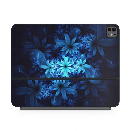 Luminous Flowers Magic Keyboard for iPad Series Skin