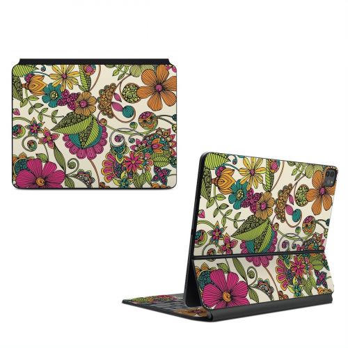 Maia Flowers Magic Keyboard for iPad Series Skin