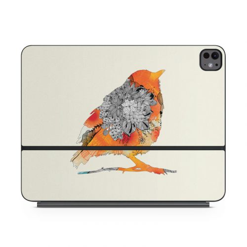 Orange Bird Magic Keyboard for iPad Series Skin